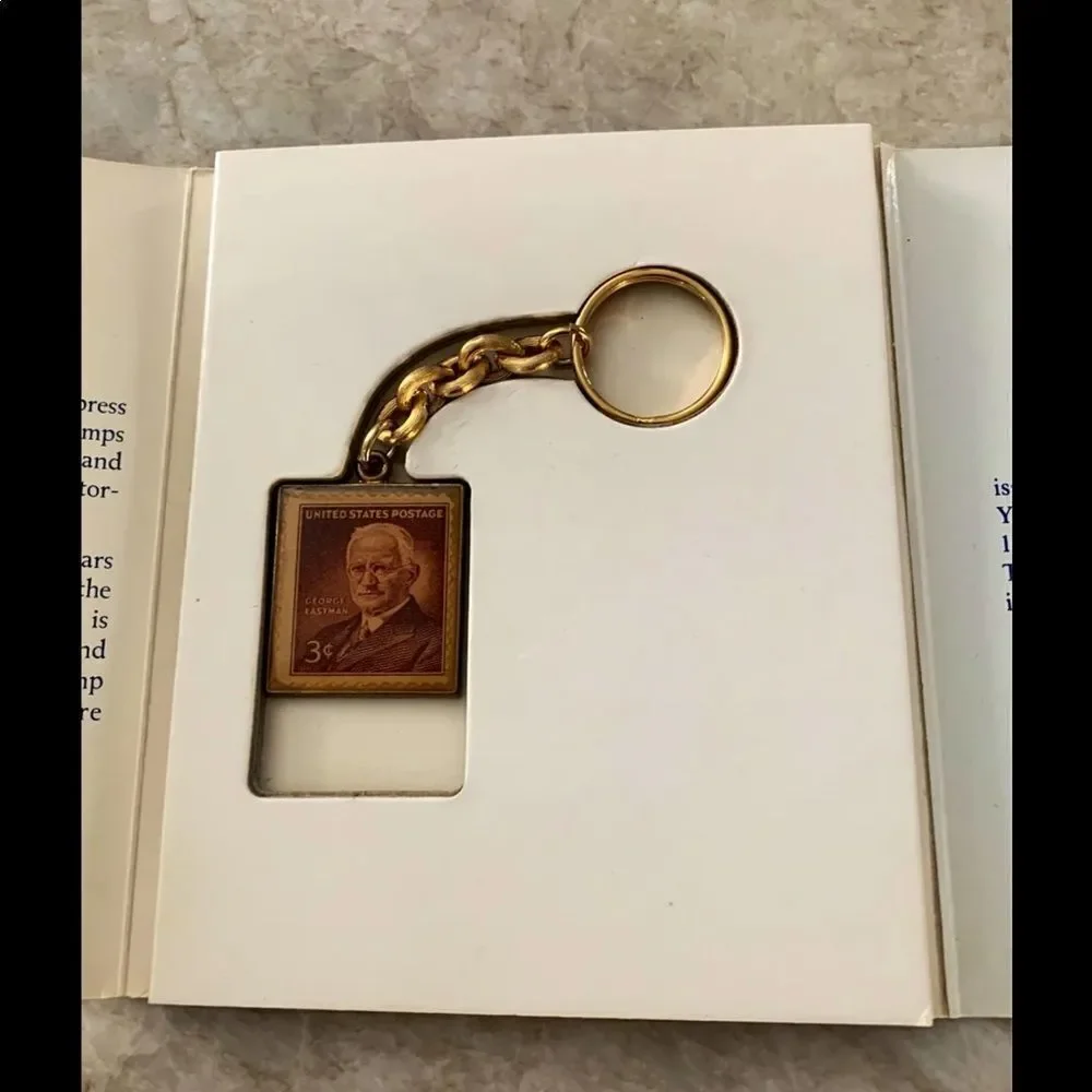 US Commerative Stamp Keychain
